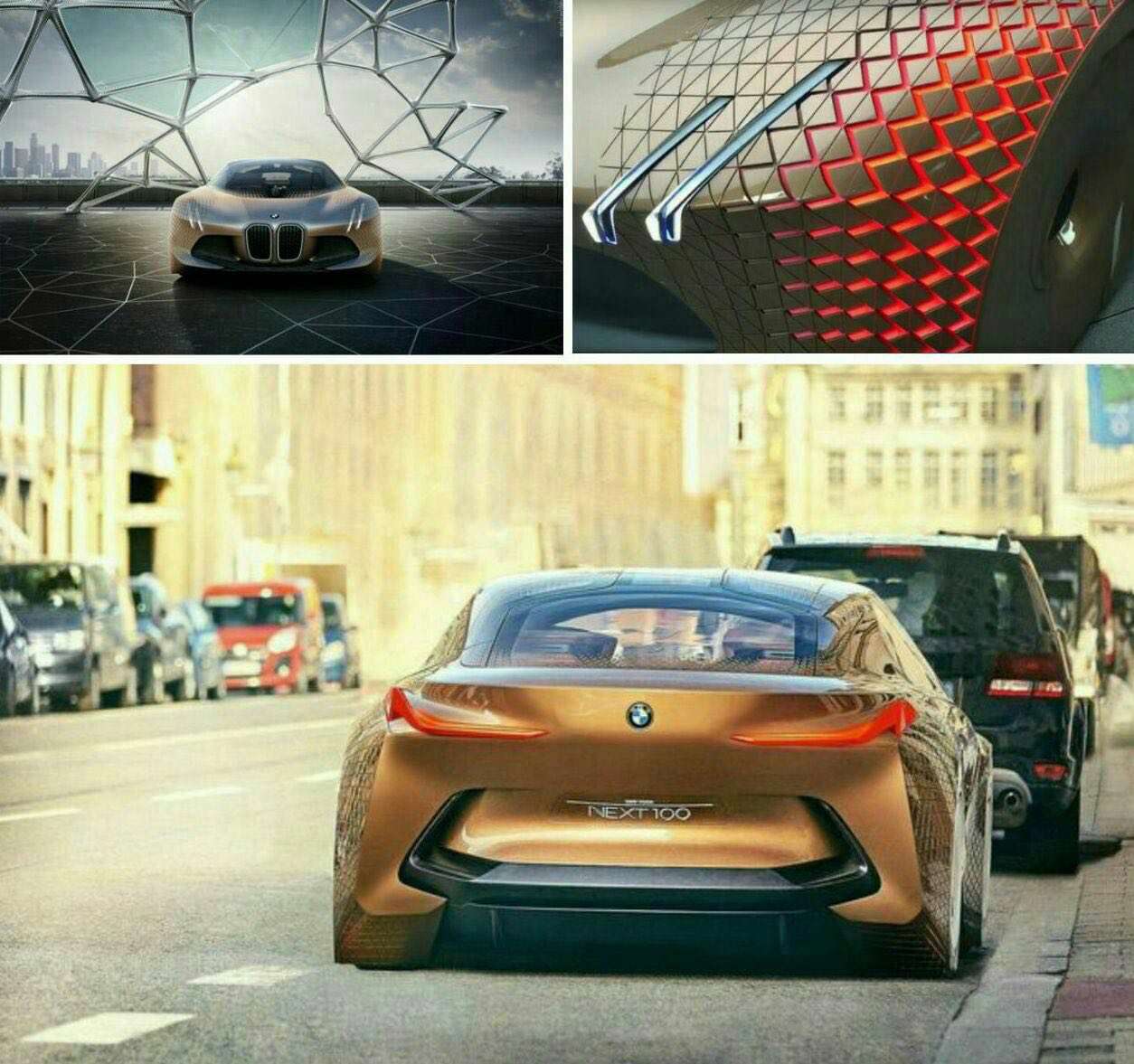 حضور جدیدترین طراحی کانسپت BMW در خیابان های آلمان